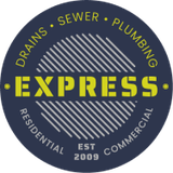 Express Drain & Sewer Cleaning circular logo